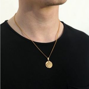 20 Inch Gold Chain/ With Pendant Option